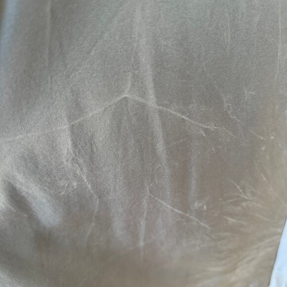 Reformation Silver Casette Silk Midi Dress Size 10 Sheath Bias Cut Designer $348 - Picture 11 of 11